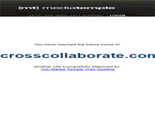 Tablet Screenshot of crosscollaborate.com